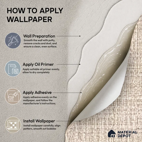 74059-2 | 5 Meter x 42 Inches Fabric Look Wallpaper - 57 Sq. Ft.  | Minimum 10% wastage during installation
