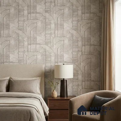 74062-2 | 5 Meter x 42 Inches Patterned Look Wallpaper - 57 Sq. Ft.  | Minimum 15% wastage during installation