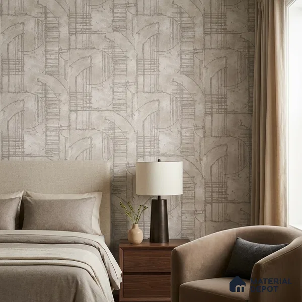 74062-2 | 5 Meter x 42 Inches Patterned Look Wallpaper - 57 Sq. Ft.  | Minimum 15% wastage during installation
