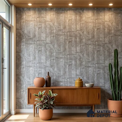 74062-4 | 5 Meter x 42 Inches Patterned Look Wallpaper - 57 Sq. Ft. | Minimum 15% wastage during installation