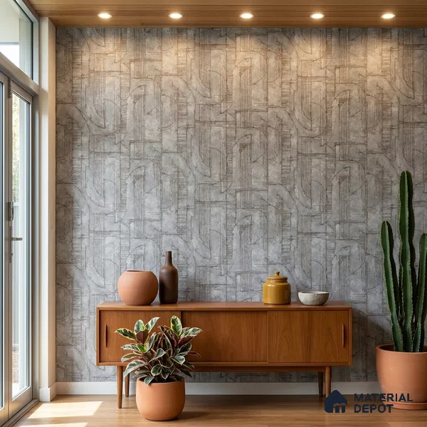 74062-4 | 5 Meter x 42 Inches Patterned Look Wallpaper - 57 Sq. Ft. | Minimum 15% wastage during installation