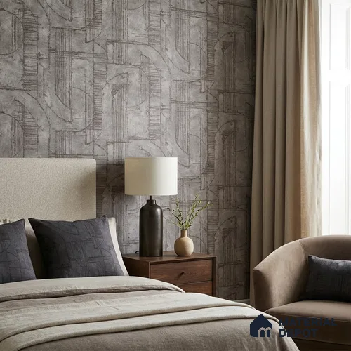 74062-5 | 5 Meter x 42 Inches Patterned Look Wallpaper - 57 Sq. Ft. | Minimum 15% wastage during installation