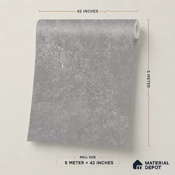 74061-3 | 5 Meter x 42 Inches Texture Look Wallpaper - 57 Sq. Ft. | Minimum 15% wastage during installation