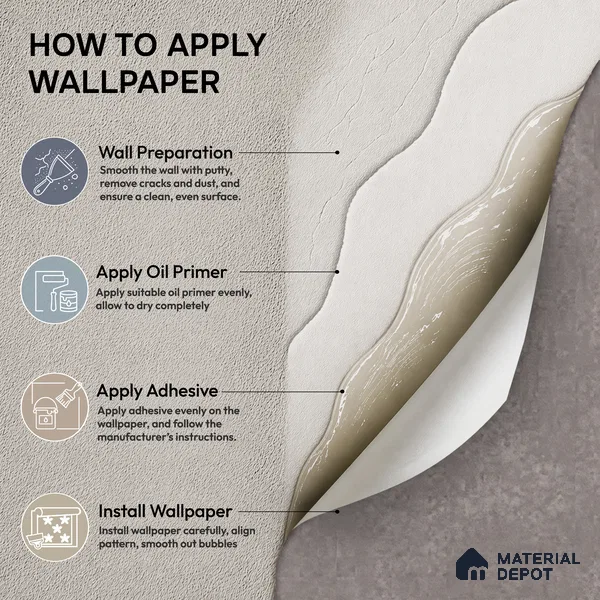 74061-5 | 5 Meter x 42 Inches Texture Look Wallpaper - 57 Sq. Ft.  | Minimum 15% wastage during installation