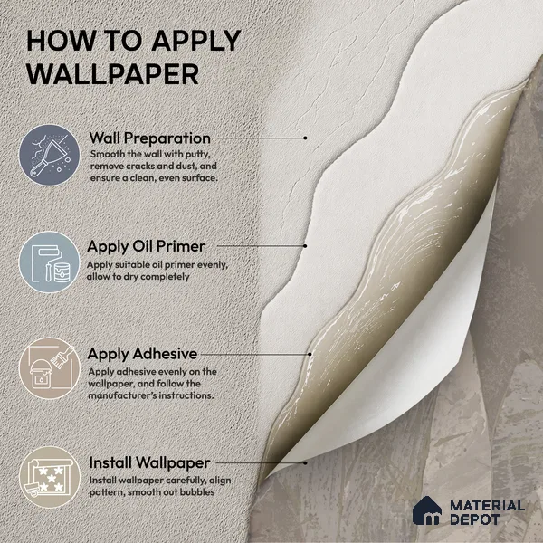 74064-3 | Grey & Brown Angular Foliage Patterned Wallpaper - 5 Meter x 42 Inches, 57 Sq. Ft. (Min. 15% Wastage)
