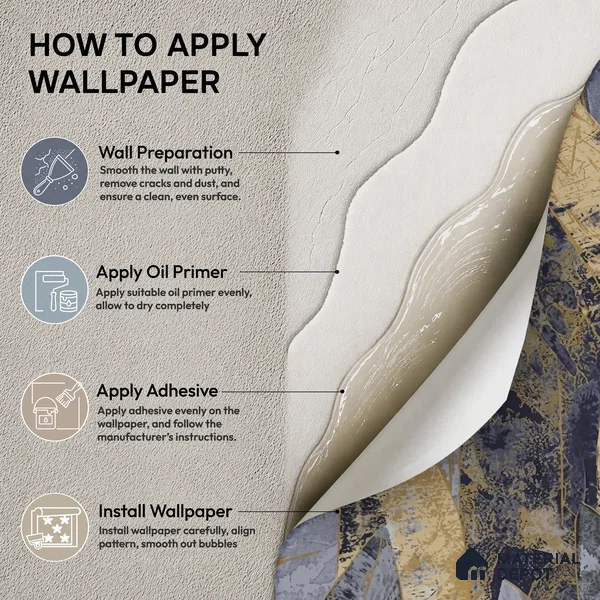 74064-5 | 5 Meter x 42 Inches Patterned Look Wallpaper - 57 Sq. Ft. | Minimum 15% wastage during installation
