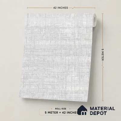 74063-1 | 5 Meter x 42 Inches Texture Look Wallpaper - 57 Sq. Ft.  | Minimum 15% wastage during installation