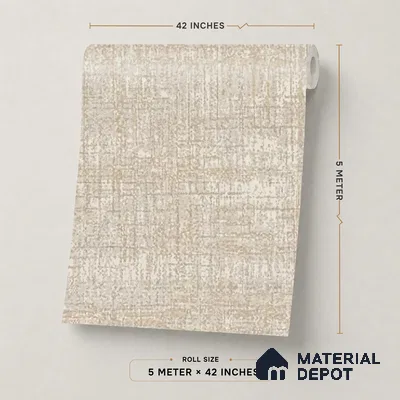 74063-2 | 5 Meter x 42 Inches Texture Look Wallpaper - 57 Sq. Ft.  | Minimum 15% wastage during installation