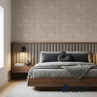 74063-3 | Beige Scratched Crosshatch Textured Wallpaper - 5 Meter x 42 Inches, 57 Sq. Ft. (Min. 15% Wastage)