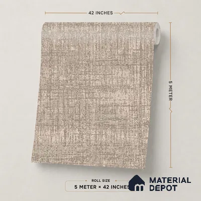 74063-3 | Beige Scratched Crosshatch Textured Wallpaper - 5 Meter x 42 Inches, 57 Sq. Ft. (Min. 15% Wastage)