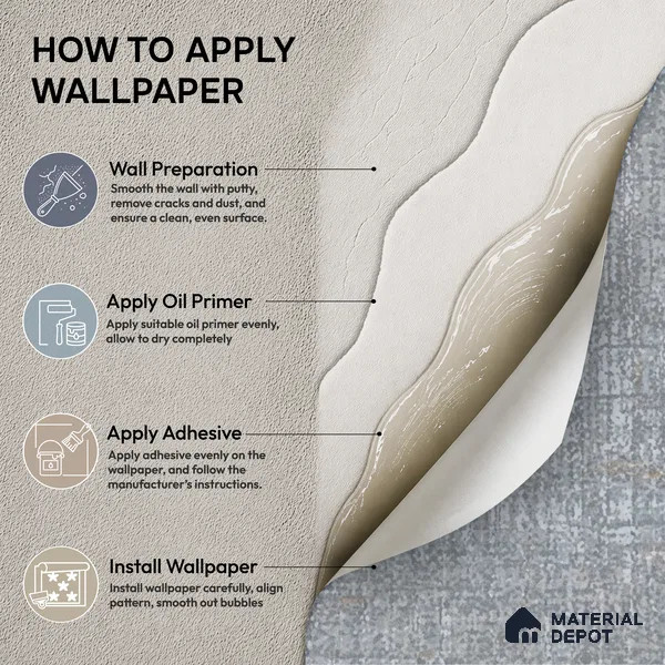 74063-4 | 5 Meter x 42 Inches Texture Look Wallpaper - 57 Sq. Ft. | Minimum 15% wastage during installation