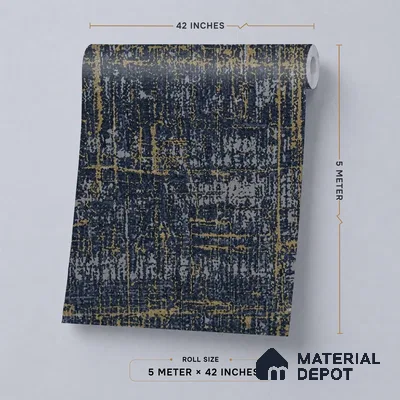 74063-5 | 5 Meter x 42 Inches Texture Look Wallpaper - 57 Sq. Ft.  | Minimum 15% wastage during installation