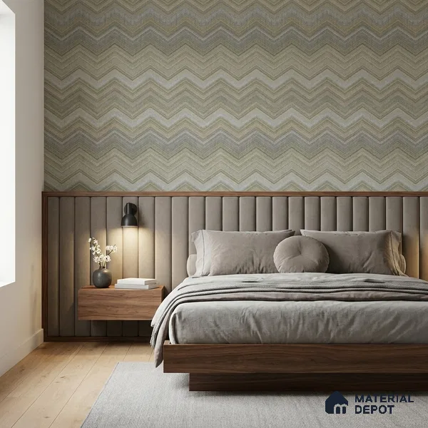 74053-2 | 5 Meter x 42 Inches Patterned Look Wallpaper - 57 Sq. Ft. | Minimum 15% wastage during installation
