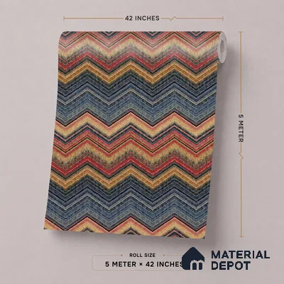 74053-3 | 5 Meter x 42 Inches Patterned Look Wallpaper - 57 Sq. Ft.  | Minimum 15% wastage during installation