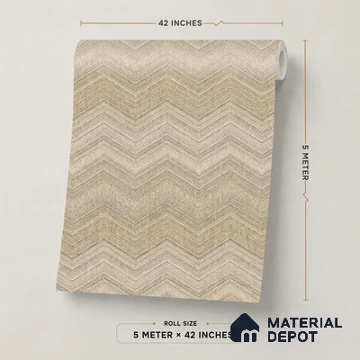 74053-1 | 5 Meter x 42 Inches Patterned Look Wallpaper - 57 Sq. Ft.  | Minimum 15% wastage during installation