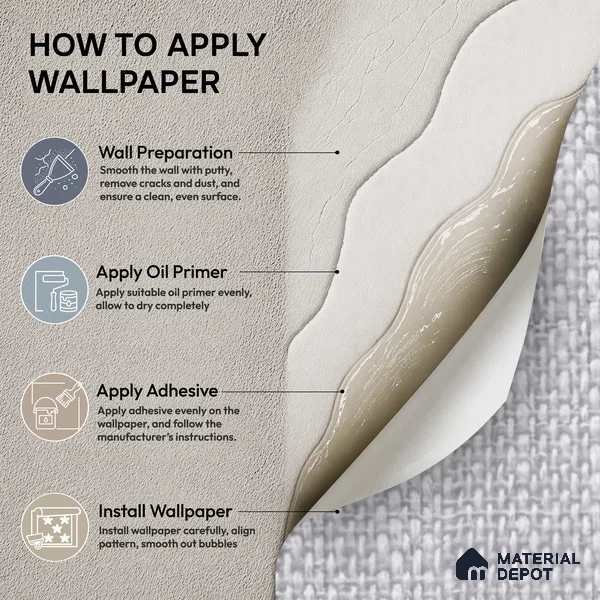 74052-4 | 5 Meter x 42 Inches Fabric Look Wallpaper - 57 Sq. Ft.  | Minimum 10% wastage during installation