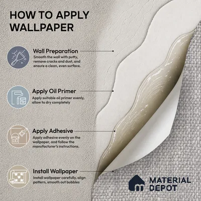 74052-5 | 5 Meter x 42 Inches Fabric Look Wallpaper - 57 Sq. Ft.  | Minimum 10% wastage during installation