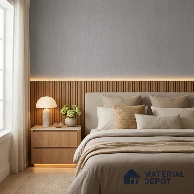 74052-6 | 5 Meter x 42 Inches Fabric Look Wallpaper - 57 Sq. Ft.  | Minimum 10% wastage during installation