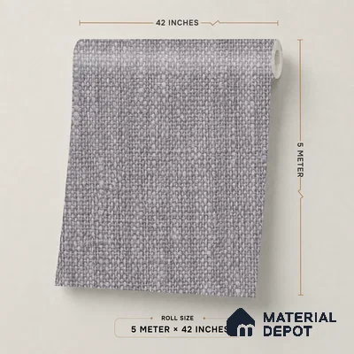 74052-6 | 5 Meter x 42 Inches Fabric Look Wallpaper - 57 Sq. Ft.  | Minimum 10% wastage during installation