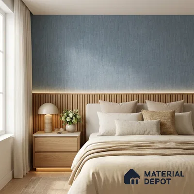 74052-7 | 5 Meter x 42 Inches Fabric Look Wallpaper - 57 Sq. Ft.  | Minimum 10% wastage during installation