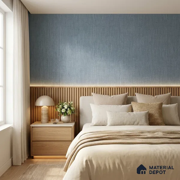 74052-7 | 5 Meter x 42 Inches Fabric Look Wallpaper - 57 Sq. Ft. | Minimum 10% wastage during installation