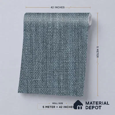 74052-7 | 5 Meter x 42 Inches Fabric Look Wallpaper - 57 Sq. Ft.  | Minimum 10% wastage during installation