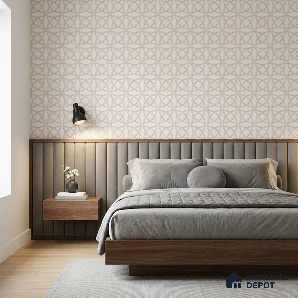 74057-1 | 5 Meter x 42 Inches Patterned Look Wallpaper - 57 Sq. Ft. | Minimum 15% wastage during installation