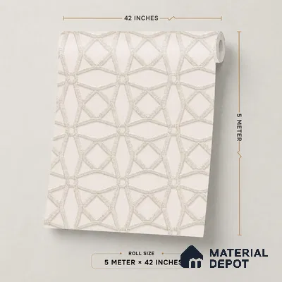 74057-1 | 5 Meter x 42 Inches Patterned Look Wallpaper - 57 Sq. Ft.  | Minimum 15% wastage during installation