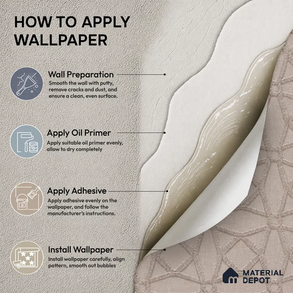 74057-3 | Warm Taupe Circle Trellis Patterned Wallpaper - 5 Meter x 42 Inches, 57 Sq. Ft. (Min. 15% Wastage)