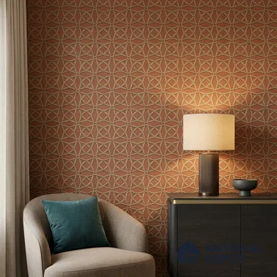 74057-4 | 5 Meter x 42 Inches Patterned Look Wallpaper - 57 Sq. Ft.  | Minimum 15% wastage during installation