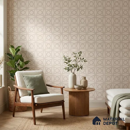 74057-2 | 5 Meter x 42 Inches Patterned Look Wallpaper - 57 Sq. Ft.  | Minimum 15% wastage during installation