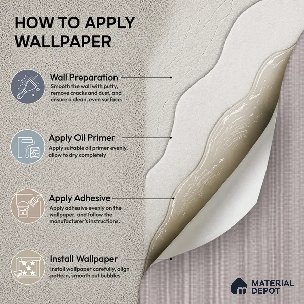 74055-3 | 5 Meter x 42 Inches Texture Look Wallpaper - 57 Sq. Ft. | Minimum 15% wastage during installation