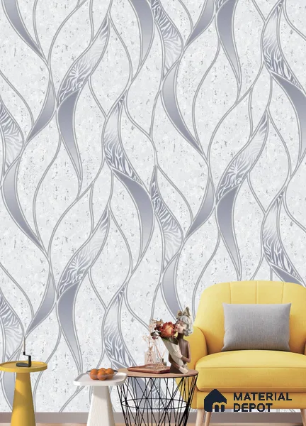 570501 | 9.5 Meter x 21 Inches Patterned Look Wallpaper - 55 Sq. Ft. | Minimum 15% wastage during installation