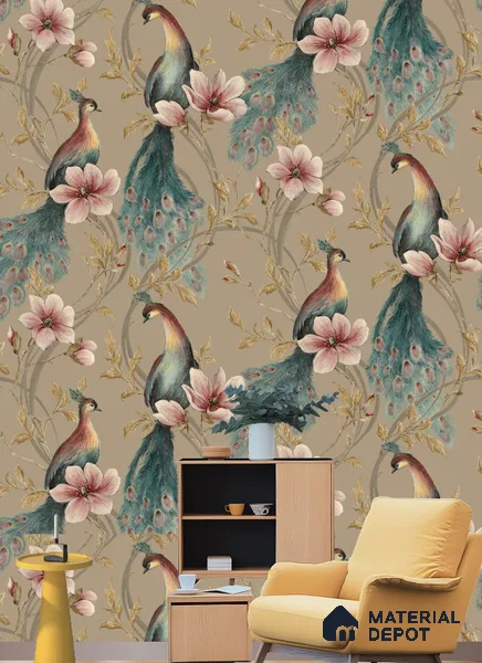971606 | 9.5 Meter x 21 Inches Animal Print Look Wallpaper - 55 Sq. Ft. | Minimum 15% wastage during installation