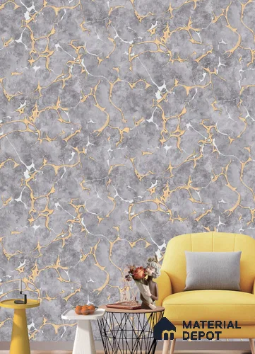 88014 | 9.5 Meter x 21 Inches Marble Look Wallpaper - 55 Sq. Ft.  | Minimum 10% wastage during installation
