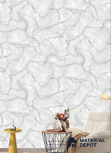 971301 | 9.5 Meter x 21 Inches Marble Look Wallpaper - 55 Sq. Ft.  | Minimum 10% wastage during installation
