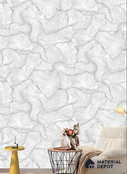971301 | 9.5 Meter x 21 Inches Marble Look Wallpaper - 55 Sq. Ft. | Minimum 10% wastage during installation