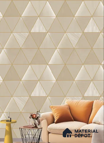 18001 | 9.5 Meter x 21 Inches Patterned Look Wallpaper - 55 Sq. Ft.  | Minimum 15% wastage during installation