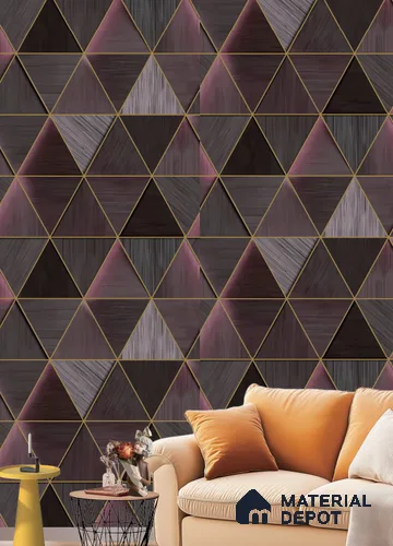 180013 | 9.5 Meter x 21 Inches Patterned Look Wallpaper - 55 Sq. Ft.  | Minimum 15% wastage during installation
