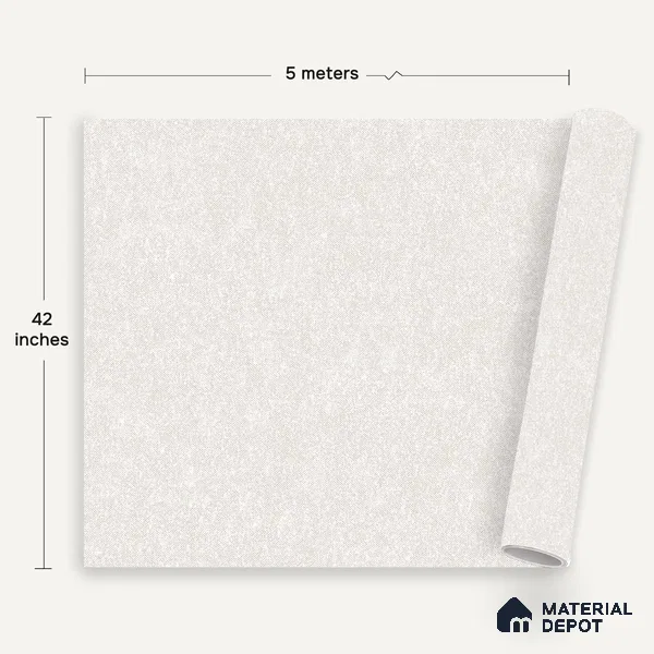 12119 | 5 Meter x 42 Inches Fabric Look Wallpaper - 57.41 Sq. Ft. | Minimum 10% wastage during installation
