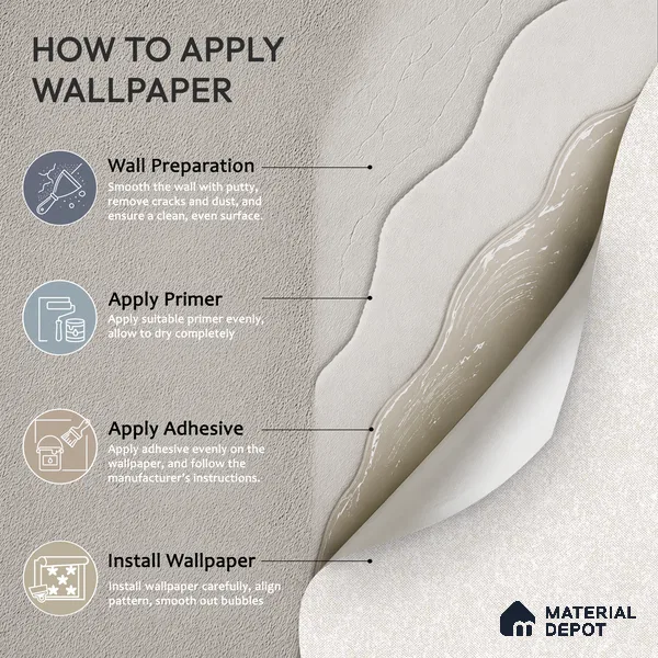 12119 | 5 Meter x 42 Inches Fabric Look Wallpaper - 57.41 Sq. Ft. | Minimum 10% wastage during installation