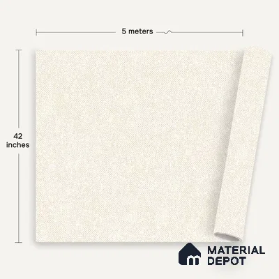 12115 | 5 Meter x 42 Inches Fabric Look Wallpaper - 57.41 Sq. Ft. | Minimum 10% wastage during installation