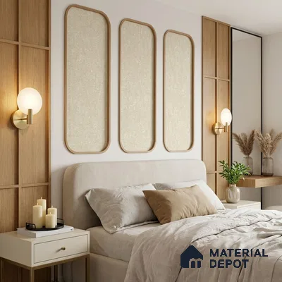 12117 | 5 Meter x 42 Inches Fabric Look Wallpaper - 57.41 Sq. Ft. | Minimum 10% wastage during installation