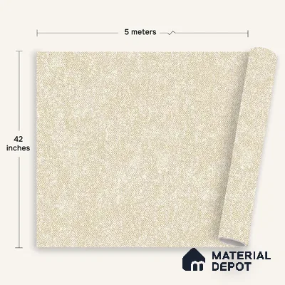 12117 | 5 Meter x 42 Inches Fabric Look Wallpaper - 57.41 Sq. Ft. | Minimum 10% wastage during installation