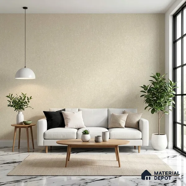 12117 | 5 Meter x 42 Inches Fabric Look Wallpaper - 57.41 Sq. Ft. | Minimum 10% wastage during installation