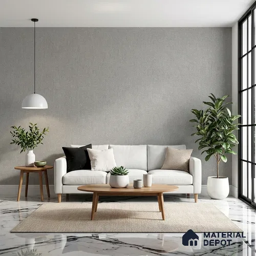 12116 | 5 Meter x 42 Inches Fabric Look Wallpaper - 57.41 Sq. Ft. | Minimum 10% wastage during installation