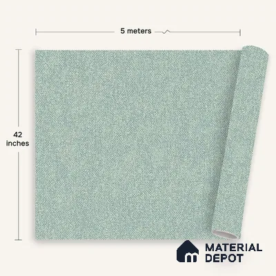 12121 | 5 Meter x 42 Inches Fabric Look Wallpaper - 57.41 Sq. Ft. | Minimum 10% wastage during installation