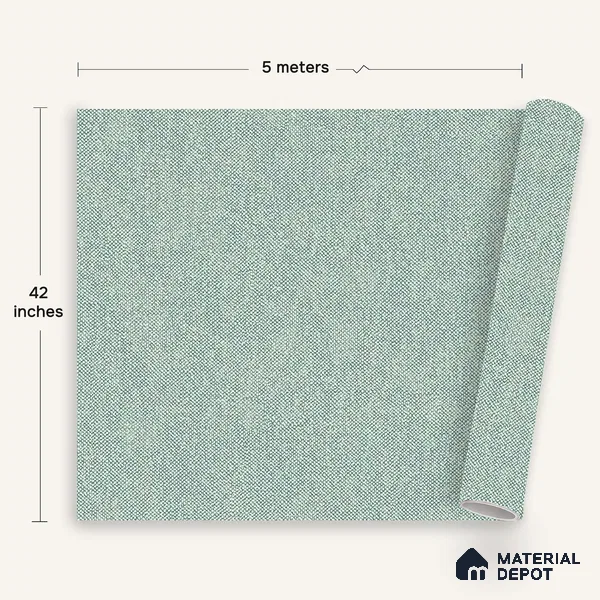 12121 | 5 Meter x 42 Inches Fabric Look Wallpaper - 57.41 Sq. Ft. | Minimum 10% wastage during installation