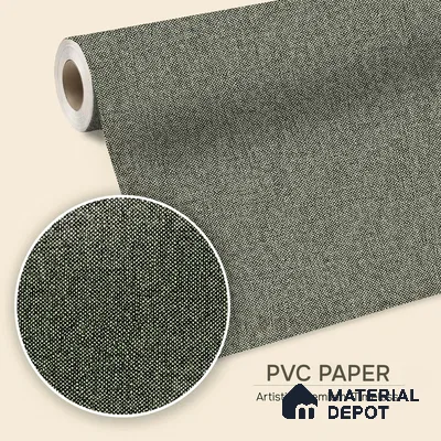 12118 | 5 Meter x 42 Inches Fabric Look Wallpaper - 57.41 Sq. Ft. | Minimum 10% wastage during installation
