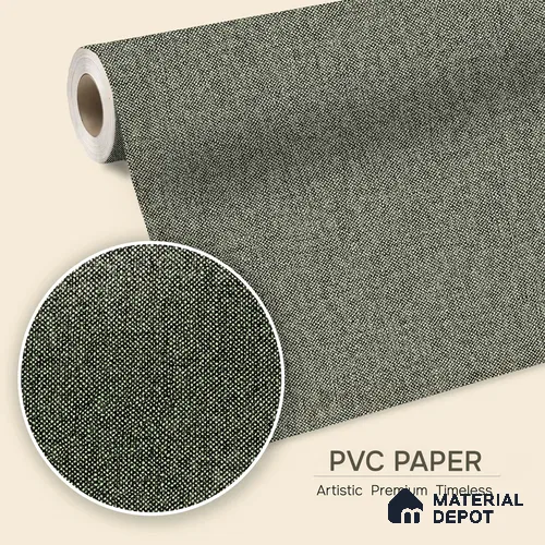 12118 | 5 Meter x 42 Inches Fabric Look Wallpaper - 57.41 Sq. Ft. | Minimum 10% wastage during installation